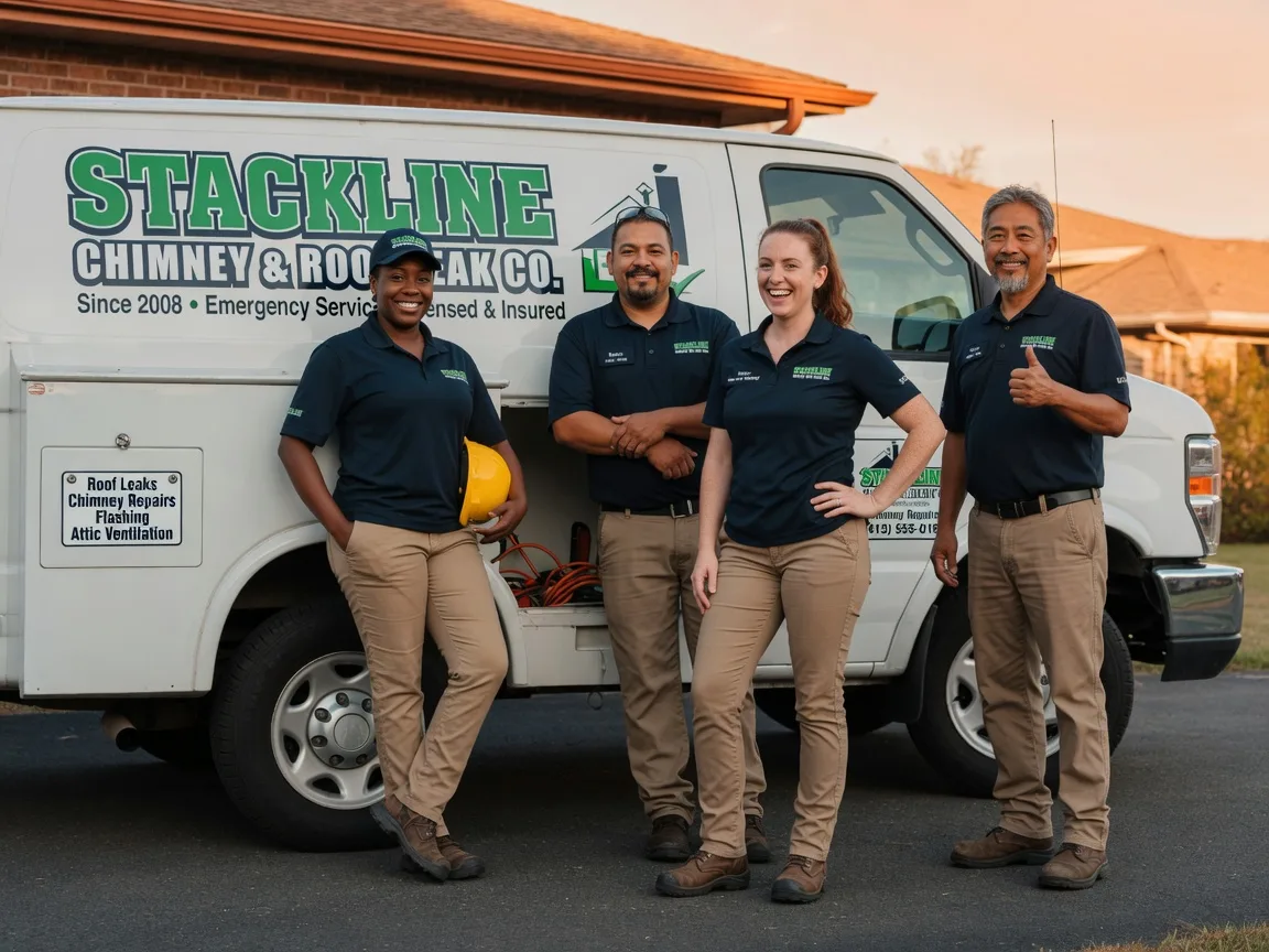 Chimney flashing repair company in Kellnersville, WI